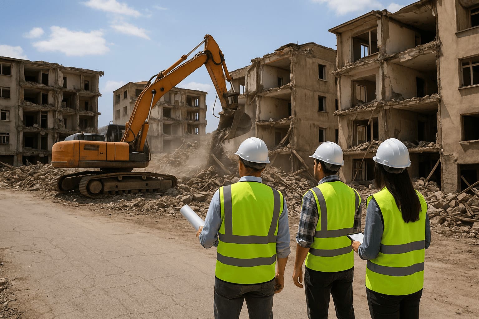 Kentsel dönüşüm uygulaması - saha çalışması