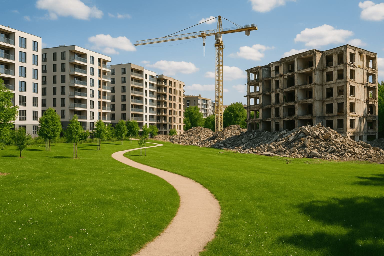 Yeşil alan ve çevreci dönüşüm